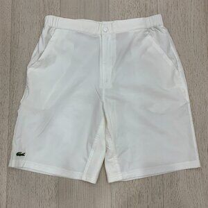 Lacoste Tennis Shorts - White - Size L (aka 5)